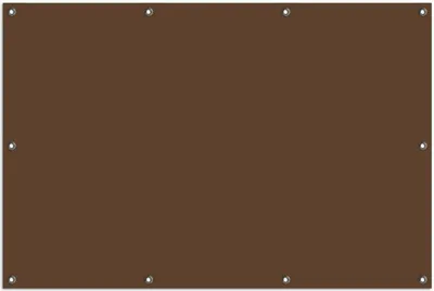 Produktbild von Wallario Outdoor-Poster für Garten oder Balkon, Motiv Braun, in ca. 100 x 150 cm