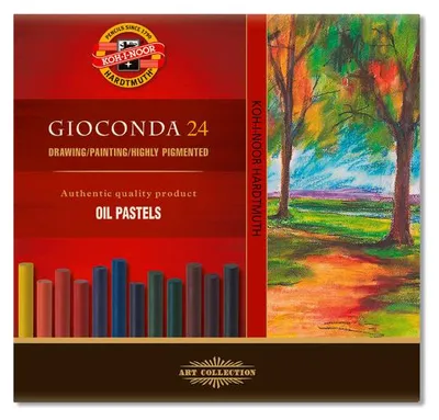 Obrázek produktu pro Sada uměleckých olejových kříd - GIOCONDA - 24 ks