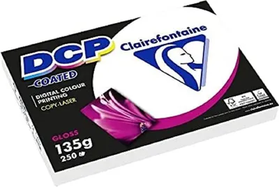 A pack of Clairefontaine DCP Coated Gloss paper.