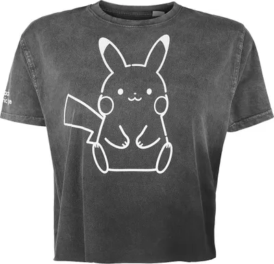 Produktbild von Pokémon T-Shirt Damen Pikachu grau L