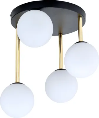Obrázok produktu pre Emibig stropné svietidlo 4xE14 10W DOLCE 4 biele tienidlá 1260/4