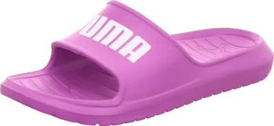 Produktbild von Puma Damen-Badepantolette Divecat v2 Lite Wild-Berry-Lila, Farbe:rot, UK Größe:5