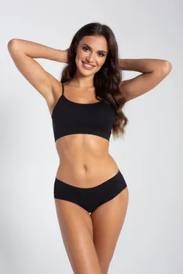 Zdjęcie produktu dla Gatta - Bezszwowe Majtki Damskie Typu Panty - Figi dla Kobiet - Czarne - S