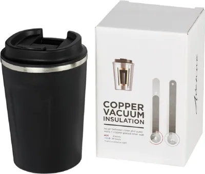 Produktbild von Avenue - Trinkbecher, 360ml PF3238 (Einheitsgröße) (Schwarz)