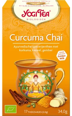 Productafbeelding van Yogi Tea Curcuma / turmeric chai tea  (17 stuks)