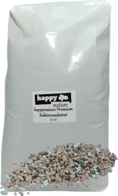Produktbild von happy-nature Premium Kakteen Sukkulenten Substrat 25 l 1 - 5  mm