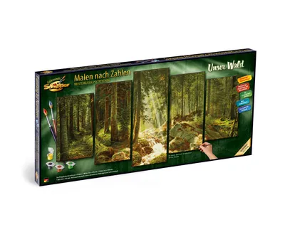 Image de Schipper Peinture par numéros - Notre forêt (Polypt.)