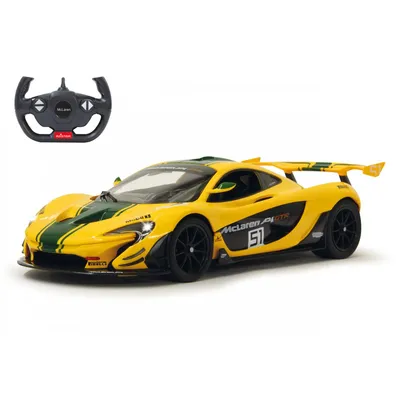 Productafbeelding van McLaren P1 GTR, schaal 1:14, geel, 2,4 GHz