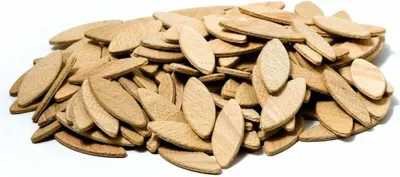 Produktbild von 20er Größe, 100er-Pack Flachdübel, hochwertige Buchenholzdübel für Holzarbeiter und Heimwerkerprojekte, 20er Typ, massiver Buchenholzdübel | Ideal für Holzfräsmaschine/Fräsmaschine
