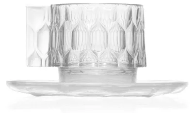 Immagine prodotto di Kartell Jellies Family: Sottopiattino e piattino trasparente, colore trasparente