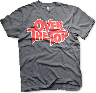 Produktbild von Over The Top Logo T-Shirt - Medium - DarkHeather