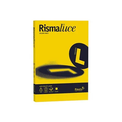 Produktbild von Favini Rismaluce Druckerpapier A4 (210x297 mm) 50 Blätter Gelb