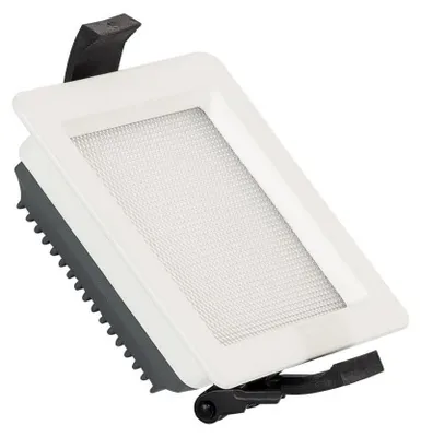 Produktbild von LED Downlight Einbaustrahler 10W Eckig Aero 130lm/W Mikroprismatisch Ausschnitt 85x85 mm 3000K - 4000K - 6000K Wählbar (Warm-Neutral-Kalt)