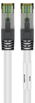 Obrázek produktu pro Goobay 55131, 20 m, Cat8.1, S/FTP (S-STP), RJ-45, RJ-45, Bílá