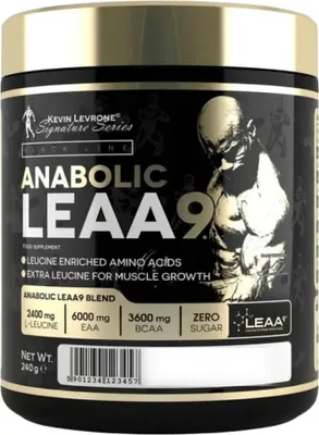 Zdjęcie produktu dla Kevin Levrone | Anabolic LEAA9 | Leucine Enriched Essential Amino Acids Orange-Mango