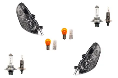 Produktbild von Johns, Scheinwerfer Halogen passend für Opel Movano B 05/10- mit Leuc. Set Links Rechts 260608210R 4419525 93197623 95523989 95528874 260106869R 44195