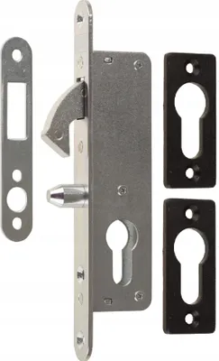 Produktbild von Einsteckschloss FEINZ Silber Robust Sicher für Türen und Tore