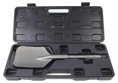 Produktbild von Tonspatenmeißel, Chromstahl, Hochtemperaturhärtung, Schwarz und Silber