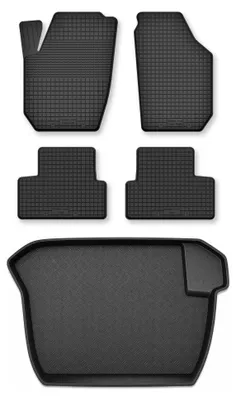 Obrázok produktu pre Vaničkové autokoberce + vaňa kufra pre: Volvo S60 II 2010- sedan 5 ks