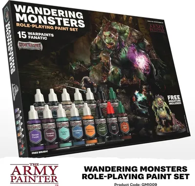 Productafbeelding van De Army Painter Gamemaster Verplaatsbare Monsters Role-Playing Verfset