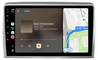 Produktbild von Carplay 9'' Android Autoradio Für LANCIA YPSILON 2006-2011 GPS Navi WIFI DAB+ Bluetooth