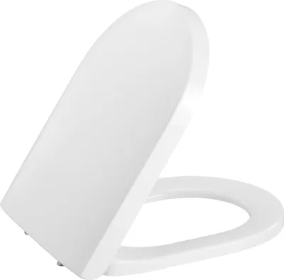 Produktbild von WC-Sitz T Soft D m.Deckel Weiß