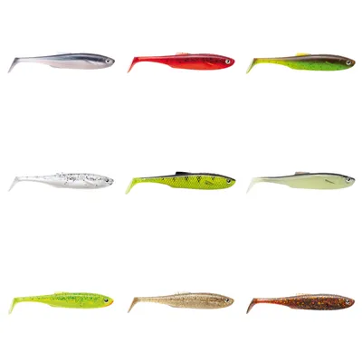 Produktbild von Jackson Zander X-Treme Shad Gummifisch, Farbe:Kaulbarsch (Ruffe), Länge cm:13