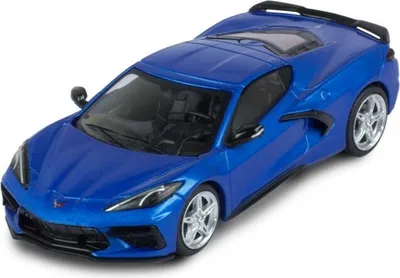 Produktbild von IXO IXOMOC316 - 1/43 - Chevrolet Corvette (C8) Stingray, blau, 2020 - Neu
