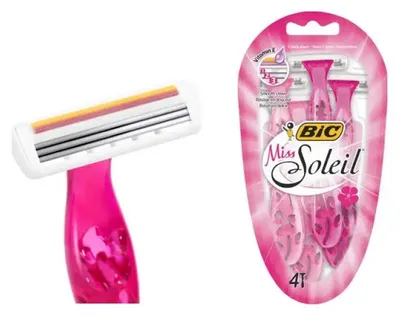 Produktbild von BIC Einwegrasierer Miss Soleil für Frauen 4er Pack