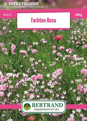 Produktbild von Blumenwiese Farbton Rosa (100 g) | Blumensamen von Bertrand
