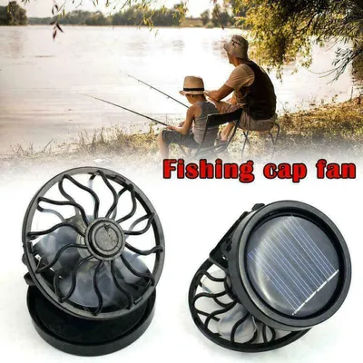 Obrázek produktu pro Mini solární klip na klobouk s klipem, solární panel O9Z2, chladicí ventilátor