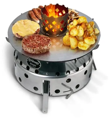Immagine prodotto di Piastra completa per barbecue Petromax Atago e BBQ Toro