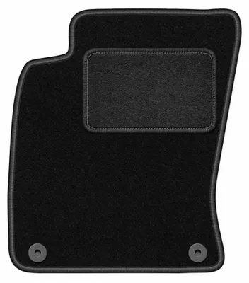 Immagine prodotto di Tappetino guidatore in moquette per Audi A8 D3 2002-2009 (berlina) – 1 pezzo, nero, su misura – Wielganizator LUX