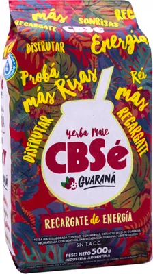 Zdjęcie produktu dla Yerba Mate CBSe Energia Guarana 0,5 kg