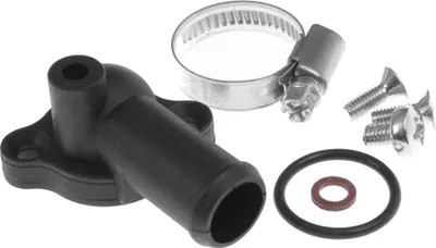 Productafbeelding van Polini 90° koelwateraansluiting voor Piaggio motorblok