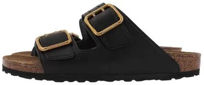 Image de Sandales Birkenstock Arizona Natural Leather "Black" pour Uni
