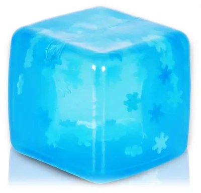 Produktbild von Snowflake Soft Cube Stresswürfel, weiches Anti-Stress Spielzeug, sensorisches Entspannungsspielzeug für Kinder & Erwachsene