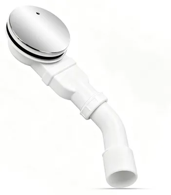 Productafbeelding van Douchebak Afvoerput 90mm met Geurstop, Haarfilter en Chroom Afdekking