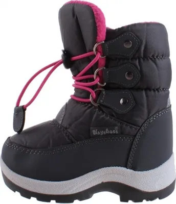 Produktbild von Snowboots Junior Nylon Grey/Pink Größe 30/31