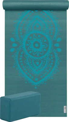Produktbild von Yoga-Set Starter Edition - ajna chakra (Yogamatte + 1 Yogablock)
