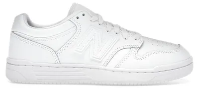 Produktbild von New Balance 480 Triple White (GS) - EU 38.5