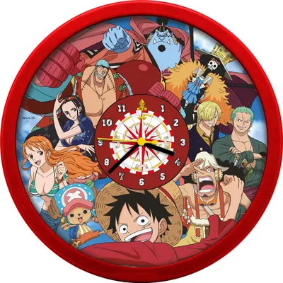 Produktbild von Zegar Ścienny One Piece - Licencjonowany Zegar w Estetycznym Opakowaniu