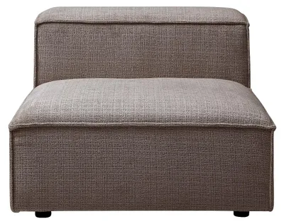 Produktbild von Sessel aus Chenillestoff in Taupe RUZOLO
