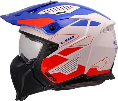 Obrázok produktu pre Ls2 Of606 Trek Ece 22.06 Sklopná prilba Biela L Biela L