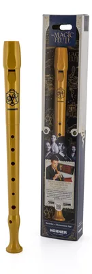 Blockflöte The Magic Flute, C-Sopran, Gold, Kunststoff