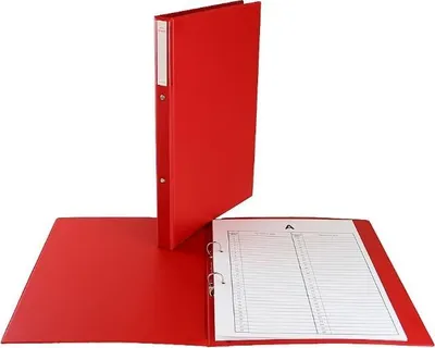 Produktbild von Aktenmappe für Personalakten, 2R/3 cm breit, rot – Biurfol
