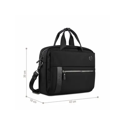 Obrázek produktu pro bugatti aktovka na notebook s přihrádkou na notebook Nero Workbag Black black černá