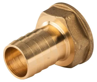 Produktbild von Messing Gewinde-Fitting Schlauchanschluss 1' IG (DN 25) Länge 25 mm - schwere Ausführung