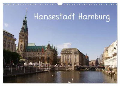 Produktbild von Hansestadt Hamburg (Wandkalender 2027 DIN A3 quer), CALVENDO Monatskalender