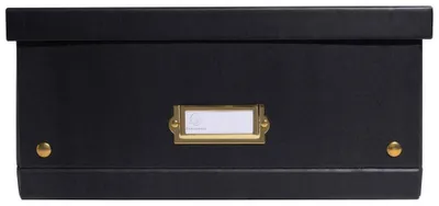 Produktbild von Aufbewahrungstbox flach A3+ schwarz